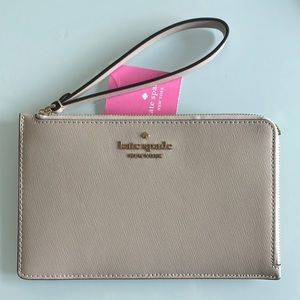 Kate Spade Staci leather Wristlet/Clutch NWT